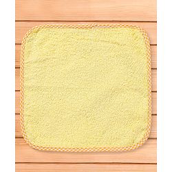 Babyhug Terry Knit Solid Wash Cloths Pack of 6 L 25 x B 25 cm - Multicolor