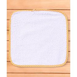 Babyhug Terry Knit Solid Wash Cloths Pack of 6 L 25 x B 25 cm - Multicolor