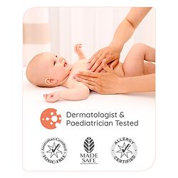 Babyhug Advanced Sensitive Peach Milk Body Lotion Extra Nourishing Formula For Sensitive Baby Skin Pack of 2 - 50 ml each