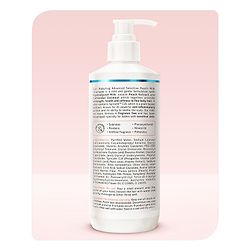 Babyhug Advanced Sensitive Peach Milk Shampoo No Tear Formula Suitable For Newborn Baby Pack of 2 - 400 ml each