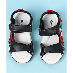 Cute Walk by Babyhug Velcro Closure Sandals With Applique- Navy Blue