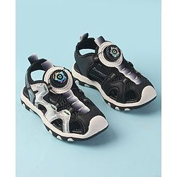 Cute Walk by Babyhug Slip On Sandals - Grey