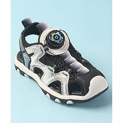Cute Walk by Babyhug Slip On Sandals - Grey