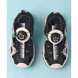 Cute Walk by Babyhug Slip On Sandals - Grey