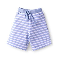 Babyhug 100% Cotton Single Jersey Knit Half Sleeves T-Shirt & Shorts Set with Fun Trip Print - Lavender