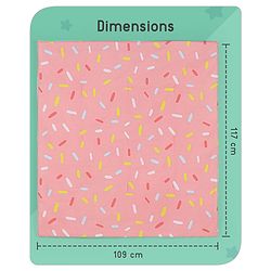 Babyhug Cotton Digital Print Quilt Aeroplane Theme - White