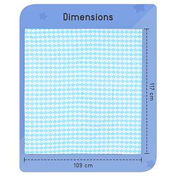 Babyhug Cotton Digital Print Quilt Aeroplane Theme - White
