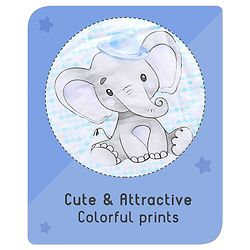 Babyhug Cotton Digital Print Quilt Aeroplane Theme - White