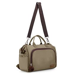Babyhug 3-in-1 Diaper Bag Multifunctional Tote Sling & Backpack for Travel  - Brown