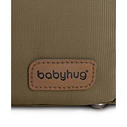 Babyhug 3-in-1 Diaper Bag Multifunctional Tote Sling & Backpack for Travel  - Brown