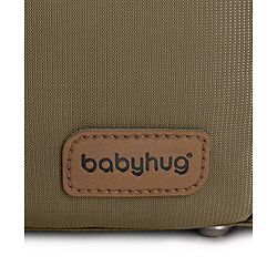 Babyhug 3-in-1 Diaper Bag Multifunctional Tote Sling & Backpack for Travel  - Brown