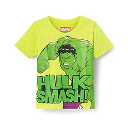 Babyhug Marvel Cotton Knit Half Sleeves T-Shirt With Avengers Graphics - Green