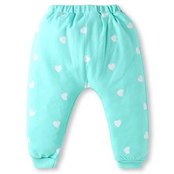 Babyhug Disney Interlock Knit Full Length Diaper Leggings With Minnie Mouse Family Graphics Pack Of 3 - Pink Light Blue & Yellow