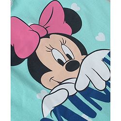 Babyhug Disney Single Jersey Knit Half Sleeve T-Shirts Pack Of 3 With Minnie Mouse Family Graphics - Yellow & Plum