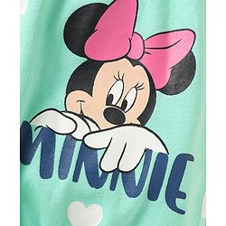 Babyhug Single Jersey Knit Bloomers  With Minnie Mouse Family Graphics Pack Of 3 - Yellow Pink & Light Green