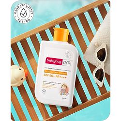 Babyhug Pro Sunscreen Lotion SPF 50 PA++++ - 200ml