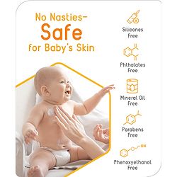 Babyhug Advanced Mineral Based Sunscreen Lotion with SPF 30 +, PA+++, Broad Spectrum (UVA/UVB) Protection & No White Cast - 200ml