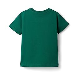 Babyhug Disney Single Jersey Knit Half Sleeve Short Night Suit With Pluto Graphic - Dark Green