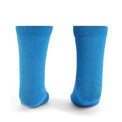 Cute Walk by Babyhug Knit Antibacterial Socks With Mickey Mouse Graphics Pack Of 3 - Blue Black & Yellow
