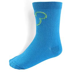 Cute Walk by Babyhug Knit Antibacterial Socks With Mickey Mouse Graphics Pack Of 3 - Blue Black & Yellow