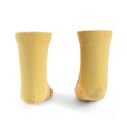 Cute Walk By Babyhug Knit Antibacterial Socks With Winnie The Pooh Graphics Pack Of 3 - Yellow & White
