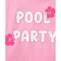 Babyhug Cotton Knit Half Sleeves T-Shirts With Tropical Print  Pack Of 3 -Yellow &  Pink