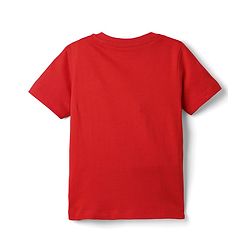 Babyhug Cotton Knit Half Sleeves T-Shirt With Hawaii Text Print - Red