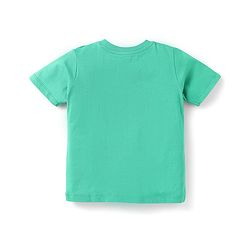 Babyhug Disney Single Jersey Knit  Half Sleeves T-Shirts With Mickey Mouse Family Graphics Pack Of 3 - Blue & Red