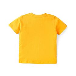 Babyhug Disney Single Jersey Knit   Half Sleeves T-Shirt With Mickey Mouse Family Graphics Pack Of 3 - Yellow Green & Orange