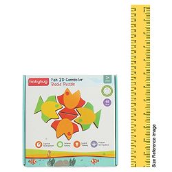 Babyhug Fish Jigsaw Puzzle-48 PCS |Screen Free Entertainment| Patience Building| Logical Thinking |Gifting For KIds |Multicolor