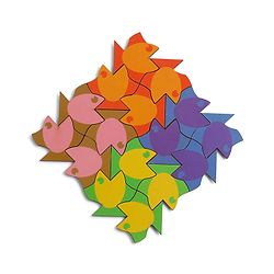Babyhug Fish Jigsaw Puzzle-48 PCS |Screen Free Entertainment| Patience Building| Logical Thinking |Gifting For KIds |Multicolor