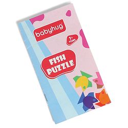 Babyhug Fish Jigsaw Puzzle-48 PCS |Screen Free Entertainment| Patience Building| Logical Thinking |Gifting For KIds |Multicolor