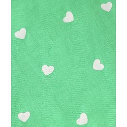 Babyhug Cotton Knit Frill Sleeves T-Shirts with Polka Dots & Floral Print Pack of 3 - Light Green & Pink