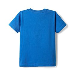 Babyhug Cotton Knit Half Sleeves T-Shirt With Smiley Theme Print Pack Of 2 - Blue