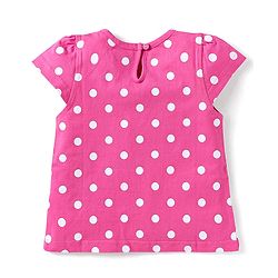 Babyhug Cotton Knit Half Sleeves Co-ords Short Night Suits with Floral & Polka Dots Print Pack of 2 - Blue & Dark Pink