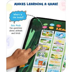 Babyhug My Body Parts Musical Learning Play Mat | 5 Modes + Read & Music Mode | Teaches Body Parts with English & Hindi Words, Quiz & Spelling | Activity Mat for Kids
