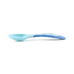 Babyhug Compartment Feeding Bowl With Lid & Spoon Blue - 220 ml