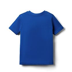 Babyhug Cotton Knit Half Sleeves T-Shirt With Sport Text Print - Blue