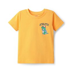 Babyhug Cotton Knit Half Sleeves T-Shirts with Sports Theme Print Pack of 7 - Multicolor
