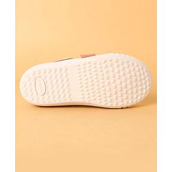 Cute Walk by Babyhug Lace Up Closure Casual Shoes with Colour Block Design - Yellow