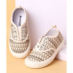Cute Walk by Babyhug Slip On Casual Shoes  - Beige
