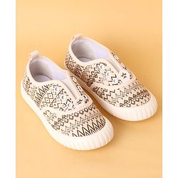 Cute Walk by Babyhug Slip On Casual Shoes  - Beige