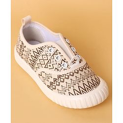Cute Walk by Babyhug Slip On Casual Shoes  - Beige