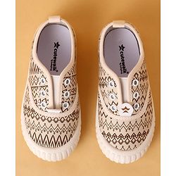 Cute Walk by Babyhug Slip On Casual Shoes  - Beige