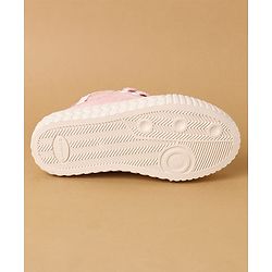 Cute Walk by Babyhug Lace Up Casual Shoes - Pink