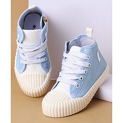 Cute Walk by Babyhug Lace Up Casual Shoes - Pink