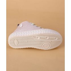 Cute Walk by Babyhug Lace Up Casual Shoes - Pink
