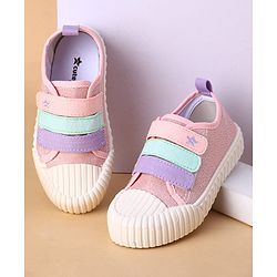 Cute Walk by Babyhug Velcro Closure Casual Shoes - Fuchsia