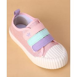 Cute Walk by Babyhug Velcro Closure Casual Shoes - Fuchsia