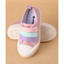 Cute Walk by Babyhug Velcro Closure Casual Shoes - Fuchsia